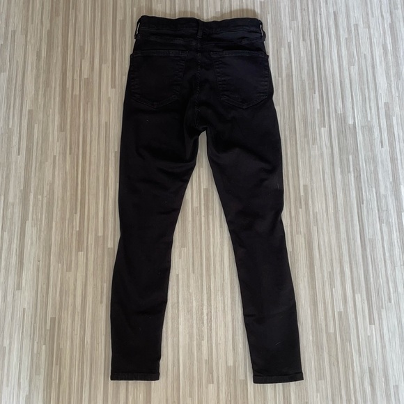 Topshop Jamie Jeans high waisted black jeggings - Picture 3 of 5